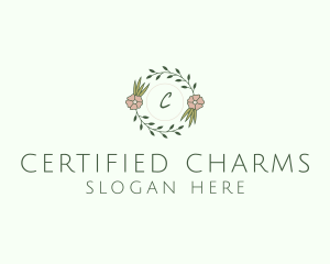 Floral Event Styling Lettermark logo design