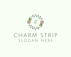 Floral Event Styling Lettermark logo design