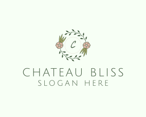 Floral Event Styling Lettermark logo design