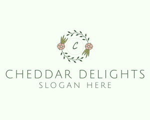 Floral Event Styling Lettermark logo design