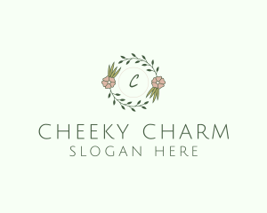 Floral Event Styling Lettermark logo design