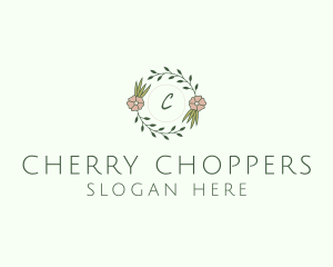 Floral Event Styling Lettermark logo design