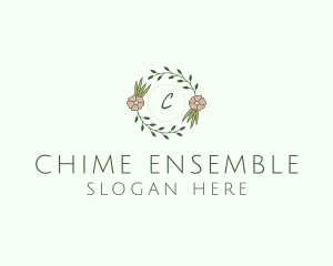 Floral Event Styling Lettermark logo design