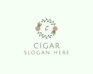 Floral Event Styling Lettermark logo design