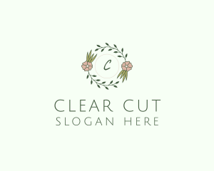 Floral Event Styling Lettermark logo design