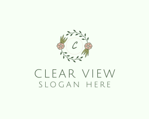 Floral Event Styling Lettermark logo design