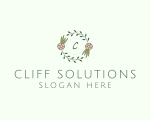 Floral Event Styling Lettermark logo design