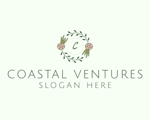 Floral Event Styling Lettermark logo design