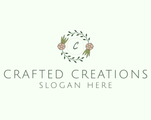 Floral Event Styling Lettermark logo design