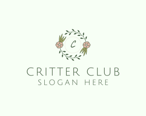 Floral Event Styling Lettermark logo design