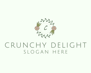 Floral Event Styling Lettermark logo design