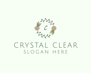 Floral Event Styling Lettermark logo design