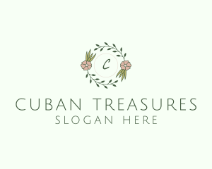 Floral Event Styling Lettermark logo design