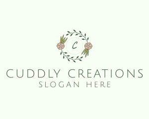 Floral Event Styling Lettermark logo design