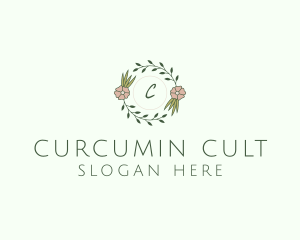 Floral Event Styling Lettermark logo design