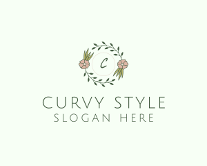 Floral Event Styling Lettermark logo design