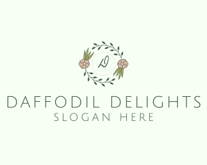 Floral Event Styling Lettermark logo design