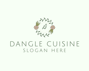 Floral Event Styling Lettermark logo design