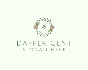 Floral Event Styling Lettermark logo design