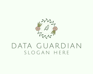 Floral Event Styling Lettermark logo design