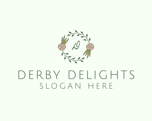 Floral Event Styling Lettermark logo design