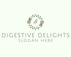 Floral Event Styling Lettermark logo design