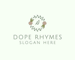 Floral Event Styling Lettermark logo design