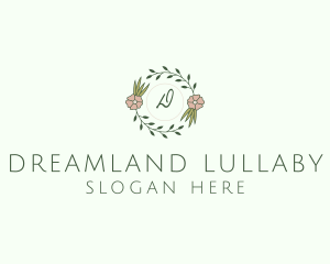 Floral Event Styling Lettermark logo design