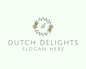 Floral Event Styling Lettermark logo design