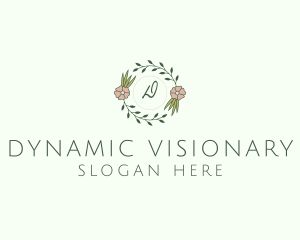 Floral Event Styling Lettermark logo design