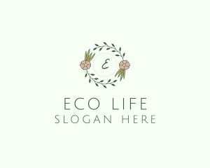 Floral Event Styling Lettermark logo design