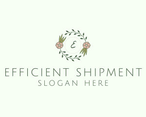 Floral Event Styling Lettermark logo design