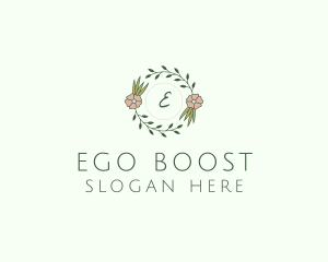 Floral Event Styling Lettermark logo design