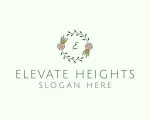 Floral Event Styling Lettermark logo design