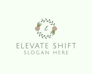 Floral Event Styling Lettermark logo design