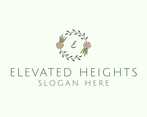 Floral Event Styling Lettermark logo design