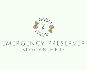 Floral Event Styling Lettermark logo design