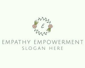 Floral Event Styling Lettermark logo design