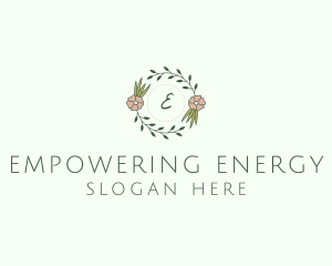 Floral Event Styling Lettermark logo design