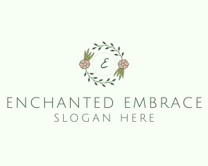 Floral Event Styling Lettermark logo design