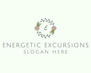 Floral Event Styling Lettermark logo design