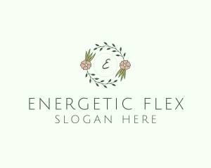 Floral Event Styling Lettermark logo design