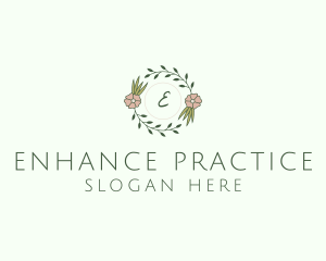 Floral Event Styling Lettermark logo design