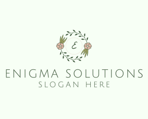 Floral Event Styling Lettermark logo design