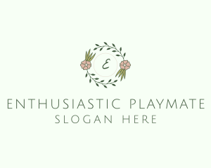 Floral Event Styling Lettermark logo design