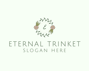 Floral Event Styling Lettermark logo design