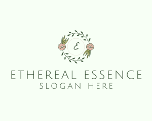 Floral Event Styling Lettermark logo design