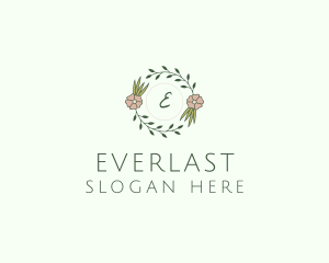 Floral Event Styling Lettermark logo design