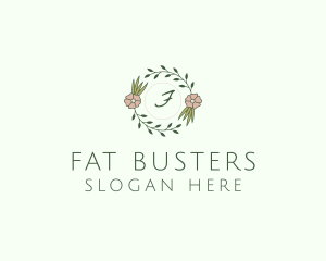 Floral Event Styling Lettermark logo design