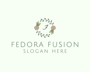 Floral Event Styling Lettermark logo design